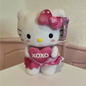 Hello Kitty Musical VALENTINES Side Stepper 12” Plush Sings & Dances Sanrio BNWT